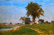 George Inness Old Elm at Medfield oil painting artist